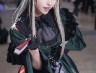 Nekono猫乃儒乌风亭螺钿cos：哥特萝莉与和风雅韵的惊艳邂逅