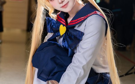 水手服版月野兔COS|美少女战士Obake_no_Q甜美元气感拉满