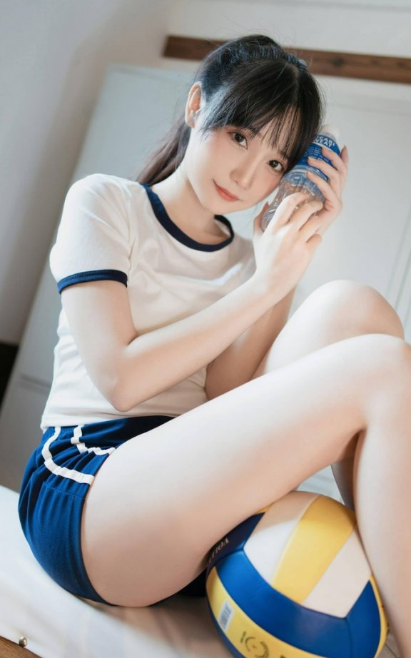 体操服排球女孩COS|焖焖碳演绎日系运动少女的青春电影感