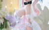 日奈娇下江小春COS：花嫁版纯白幻想重新诠释角色甜美魅力