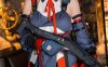 momoko葵葵塞布丽娜COS：诠释少女前线战斗服版枪娘的魅力