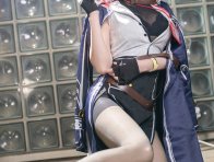 天世Riha宝钟玛琳cos:丝袜海盗船长驾到最会开船的女人登场