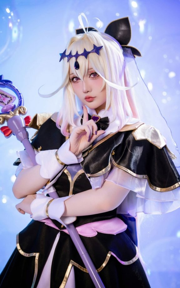 星之迟迟森亚露露香COS赏析:原服梦幻气质与高完成度还原