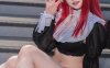 絲SS利兹COS赏析：化身红发小恶魔，甜美与俏皮感完美融合