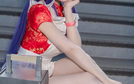 猫乃Nekono乱马1/2珊璞COS还原令和时代的傲娇女神太绝了