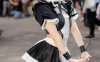 FGO酒吞童子女仆COS赏析，小楠阿嬤演绎鬼族少女反差魅力