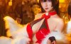 rioko凉凉子阿狸兔女郎cos：演绎九尾狐灵动魅力与夜色风情