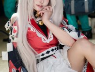 池袋acosta!漫展焦点：Koneko花火COS，神仙还原欢愉信徒
