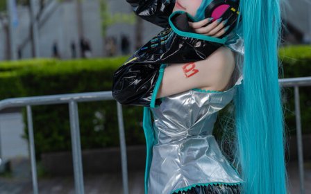 Ma-poyo初音未来COS亮相Nico Nico双马尾一甩就是舞台感