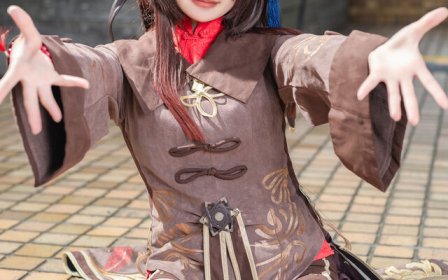 原神胡桃COS:天音Amane的漫展作品展现古灵精怪少女魅力