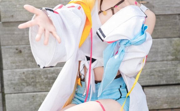 acosta!池袋漫展|音海Kurara星川莎拉cos彩虹社少女感十足