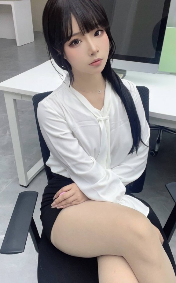 yuuhui玉汇体贴的秘书cos:解锁职场轻熟优雅与极致氛围感