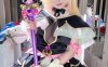 森亚露露卡COS｜雨波_HaneAme演绎金发少女的甜美与神秘