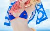 yuuhui玉汇泳装玉藻前COS｜演绎水着玉藻前的海滩夏日风情