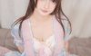 神楽坂真冬馒头雪糕COS：粉蓝色调与日系人像摄影甜美表达