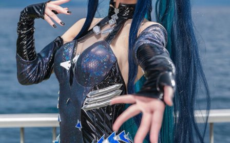 洞爷湖动漫节神还原!MimiMidori胜利女神小美人鱼COS出圈